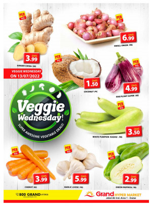 Veggie Wednesday - Grand Hypermarket Jebel Ali