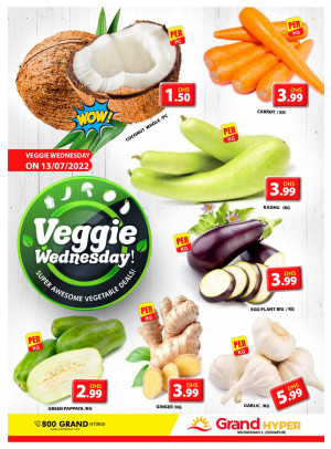 Veggie Wednesday - Grand Hyper Muhaisnah