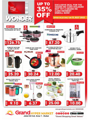Wonder Deals - Grand Hypermarket Jebel Ali