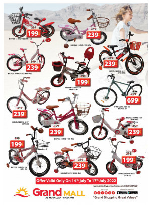 Bicycle Deals - Grand Mall Sharjah
