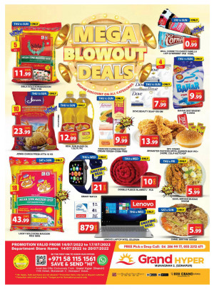 Weekend Offers - Grand Hyper Muhaisnah
