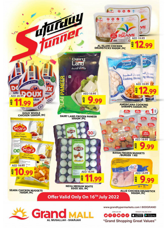 Saturday Deals - Grand Mall Sharjah