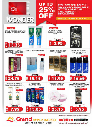 Wonder Deals - Grand Hypermarket Jebel Ali