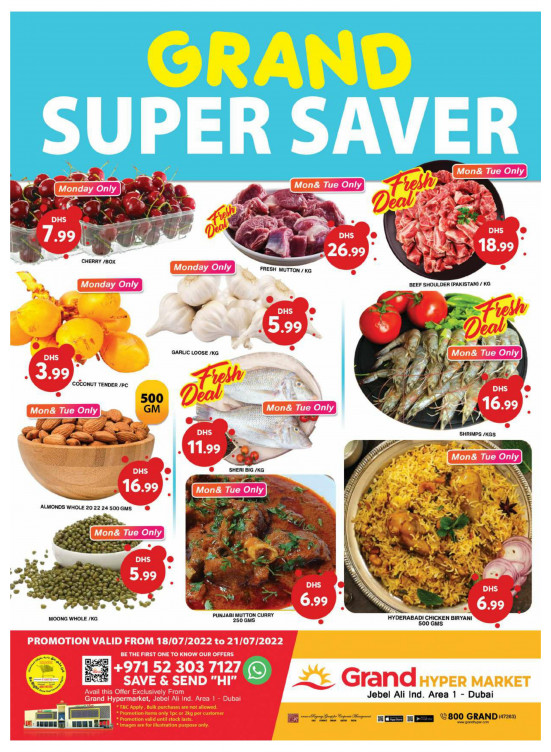 Grand Super Saver - Grand Hypermarket Jebel Ali