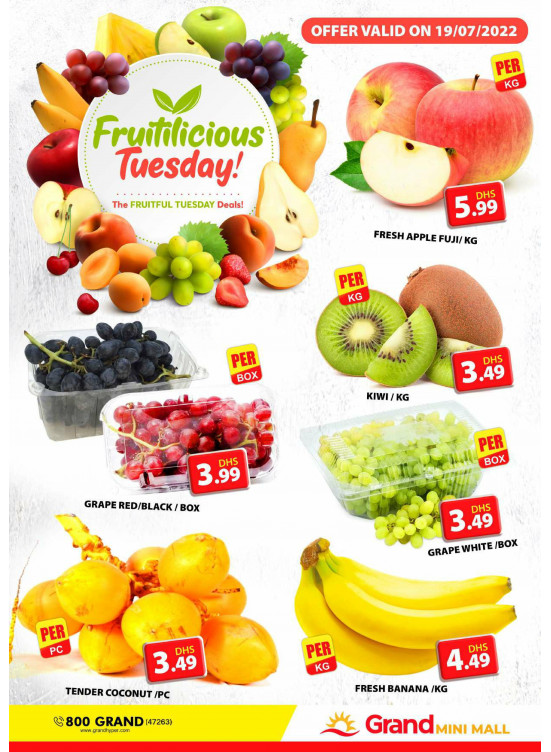 Fruitilicious Tuesday - Grand Mini Mall