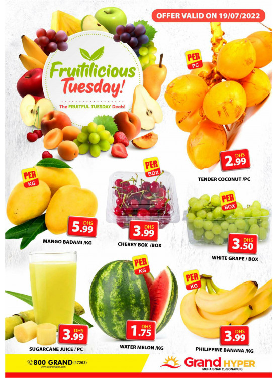 Fruitilicious Tuesday - Grand Hyper Muhaisnah