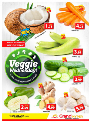 Veggie Wednesday - Grand Hyper Muhaisnah