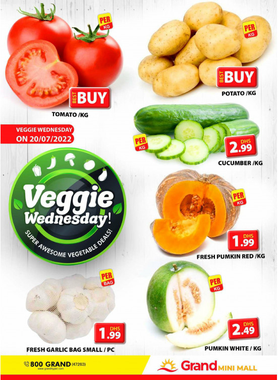 Veggie Wednesday - Grand Mini Mall