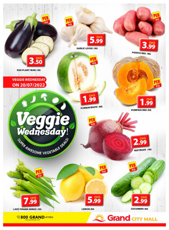 Veggie Wednesday - Grand City Mall
