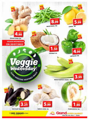 Veggie Wednesday - Grand Hypermarket Jebel Ali