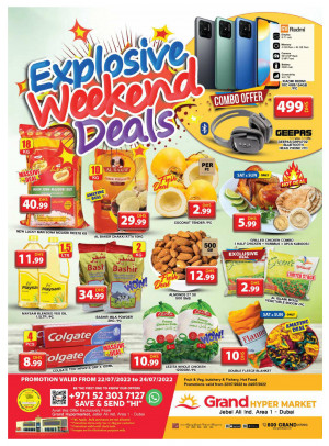 Weekend Deals - Grand Hypermarket Jebel Ali