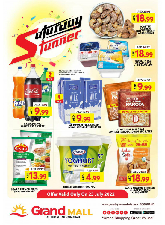 Saturday Deals - Grand Mall Sharjah