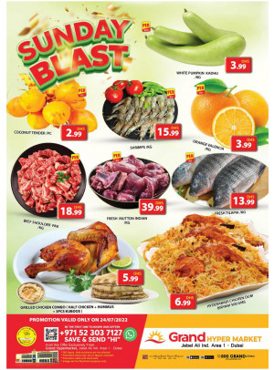 Sunday Blast - Grand Hypermarket Jebel Ali
