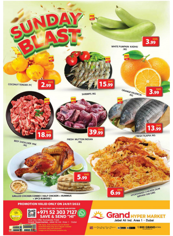 Sunday Blast - Grand Hypermarket Jebel Ali