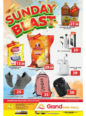 Sunday Blast - Grand Mini Mall