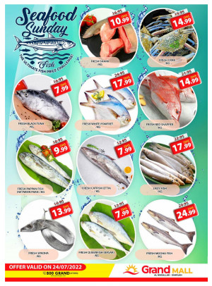 Seafood Sunday - Grand Mall Sharjah