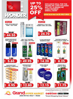 Wonder Deals - Grand Hypermarket Jebel Ali