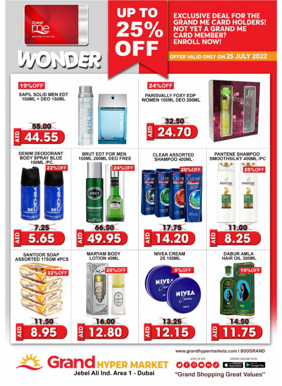 Wonder Deals - Grand Hypermarket Jebel Ali