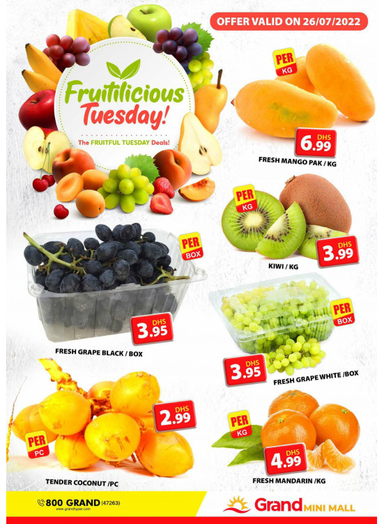Fruitilicious Tuesday - Grand Mini Mall