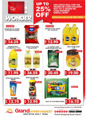 Wonder Deals - Grand Hypermarket Jebel Ali