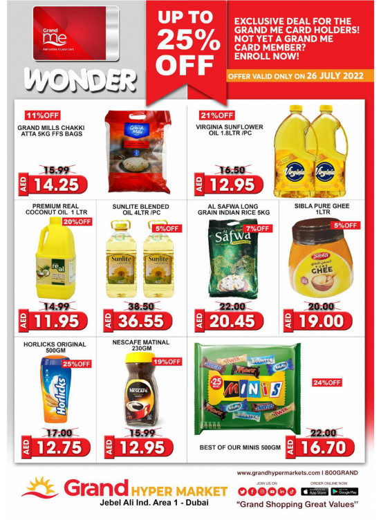 Wonder Deals - Grand Hypermarket Jebel Ali
