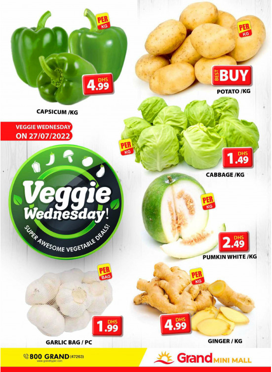 Veggie Wednesday - Grand Mini Mall