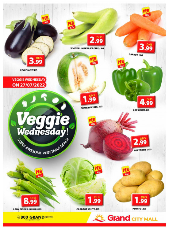 Veggie Wednesday - Grand City Mall