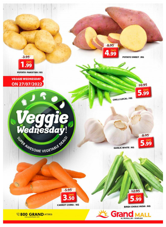 Veggie Wednesday - Grand Mall Sharjah