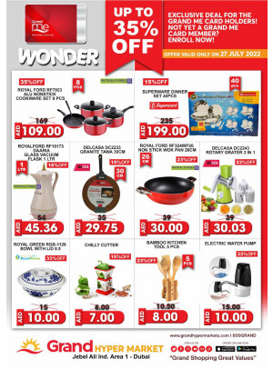 Wonder Deals - Grand Hypermarket Jebel Ali