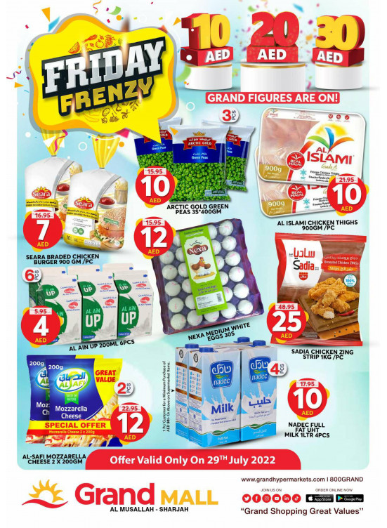 Friday Offers - Grand Mall Sharjah