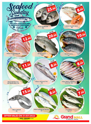 Seafood Sunday - Grand Mall Sharjah