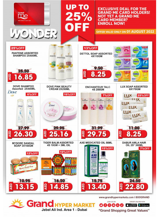 Wonder Deals - Grand Hypermarket Jebel Ali