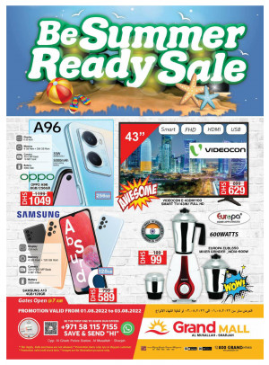Summer Sale - Grand Mall Sharjah
