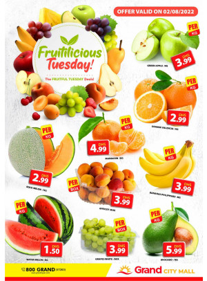 Fruitilicious Tuesday - Grand City Mall