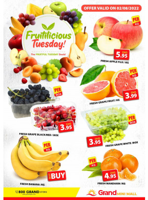 Fruitilicious Tuesday - Grand Mini Mall