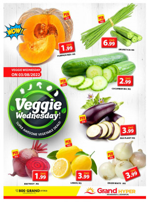 Veggie Wednesday - Grand Hyper Muhaisnah