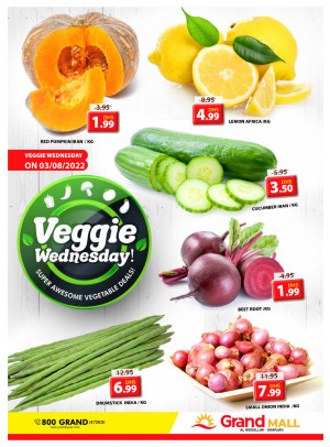 Veggie Wednesday - Grand Mall Sharjah