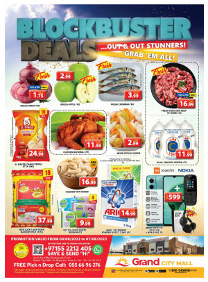 Weekend Deals - Grand City Mall