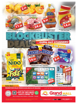 Weekend Deals - Grand Mall Sharjah