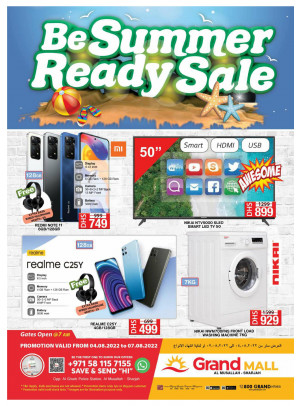 Summer Deals - Grand Mall Sharjah