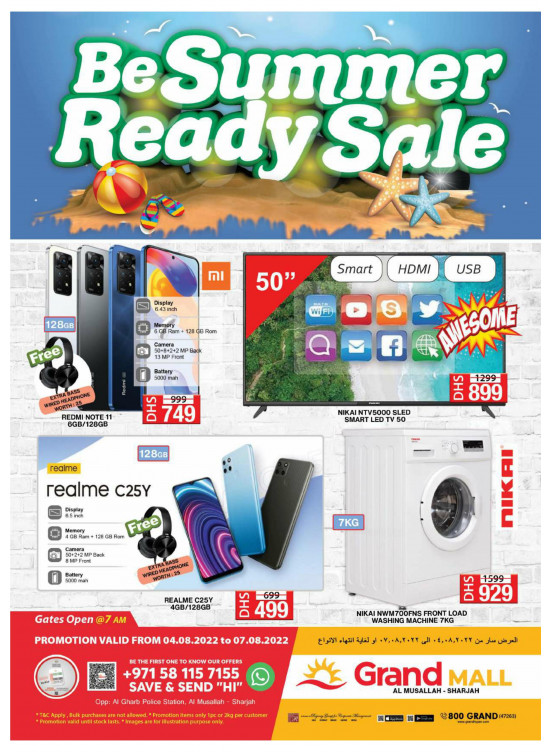 Summer Deals - Grand Mall Sharjah