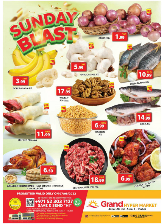 Sunday Blast - Grand Hypermarket Jebel Ali