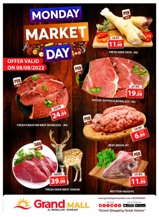 Meat Monday - Grand Mall Sharjah