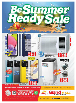 Summer Deals - Grand Mall Sharjah