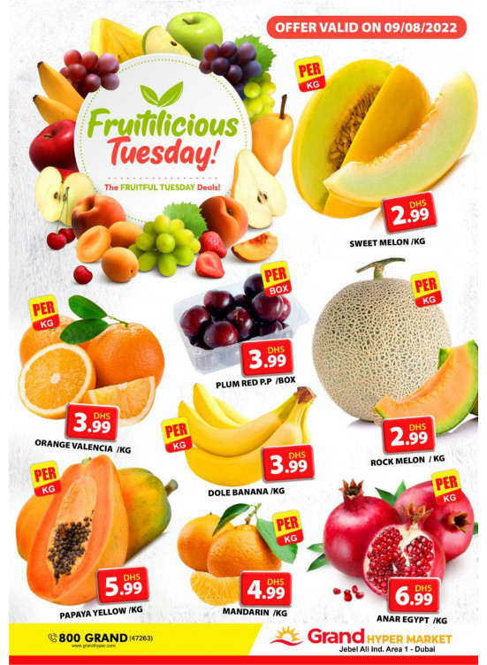 Fruitilicious Tuesday - Grand Hypermarket Jebel Ali