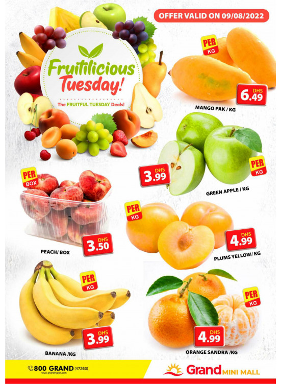 Fruitilicious Tuesday - Grand Mini Mall