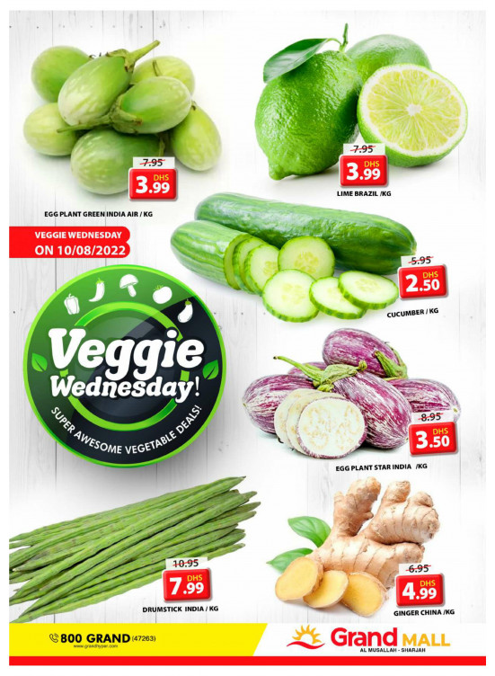 Veggie Wednesday - Grand Mall Sharjah