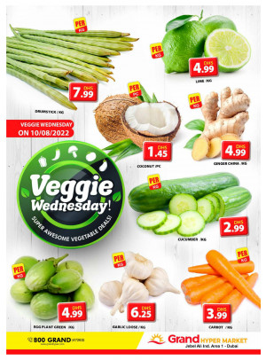 Veggie Wednesday - Grand Hypermarket Jebel Ali