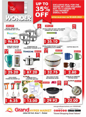 Wonder Deals - Grand Hypermarket Jebel Ali