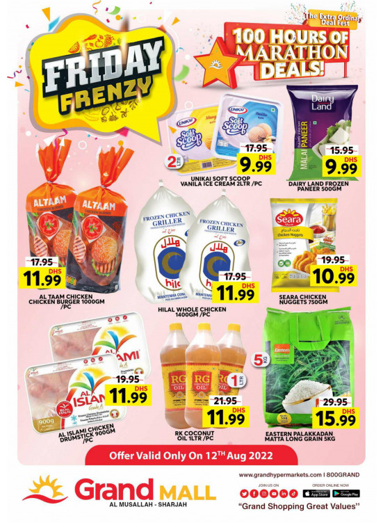 Friday Offers - Grand Mall Sharjah